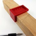 thumbnail image 2 of Scriber Carpentry T-Type Marking Ruler Agujero Aleación de aluminio Calibre cruzado, 2 of 8