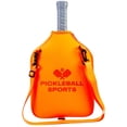 thumbnail image 2 of Pickleball Paddle Cover 9.4X12.2 Inch Neoprene Paddle Storage Bag with Strap Orange, 2 of 7