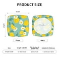 thumbnail image 6 of Gaeub Lemons Chamomile Flowers And Leaves Square Chair Seat Cushion Cover,Wear-Resistant Chair Seat Cover, Household Chair Essentials,Anti-Scratch, 6 of 9