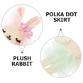 thumbnail image 3 of 6 piezas de conejito relleno conejito de peluche muñecas de conejo de Pascua peluche con conejito para tocado, 3 of 7