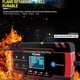 thumbnail image 3 of 12V/24V 8A Intelligent Battery Charger, Battery Charger Maintainer and Automatic Repair Portable Function with LCD Display, for Car Motorcycle Truck, 3 of 5