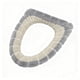 thumbnail image 2 of Cojín para asiento de inodoro, funda de inodoro gruesa de invierno, cojín de asiento de inodoro de punto, funda de inodoro lavable para el hogar, secador de zapatos, 2 of 3