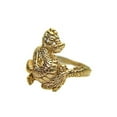 thumbnail image 3 of Dragon Ring 14k Solid Yellow Gold!!, 3 of 4