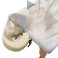 thumbnail image 5 of Saloniture Adjustable Massage Table Face Cradle and Pillow 3" Foam - Cream, 5 of 7