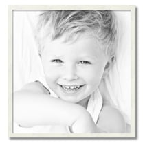 ArtToFrames 26" x 27" White Picture Frame, 26x27 inch White Wood Poster Frame (WOM-5140)