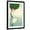 Black Frame, variant on Art.com White Heron with Lotus in Water Vintage Japanese Woodblock Print Art Print, 12" x 18"