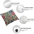 thumbnail image 6 of Woven Pillow Cover for Home Decor, Living Room Tapestry Throw Pillow Covers Piece Pillow Protector, Decorative Cushion Cases, Living Room Decor,  Cushion Covers, Ottoman Tulip Motif, 6 of 7
