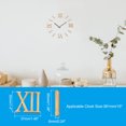 thumbnail image 2 of Uxcell Wooden Clock Numbers Kit, Self Adhesive Clock Numbers Accessories for DIY Digital Clock Numbers Replacement Parts, Roman Numerals/vertical bars, 2 of 6