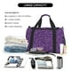 thumbnail image 5 of Disketp Purple Glitter Bolsa de Viaje Tipo Duffle, Bolso de Mano para Fin de Semana para Mujer, Bolsa de Gimnasio Ligera para Hombre, Esencial para Viajes, 5 of 7