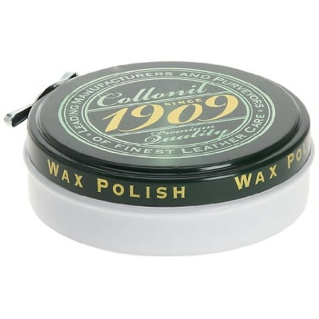Shoe Paste Wax - Classic Tin Of High Gloss Shoe Paste Collonil 1909 Premium Leather Wax 75 ml (Colourless)
