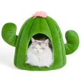 thumbnail image 1 of Cama para Gatos VETRESKA Cactus para Gatos de Interior con Cojín Removible, 1 of 8