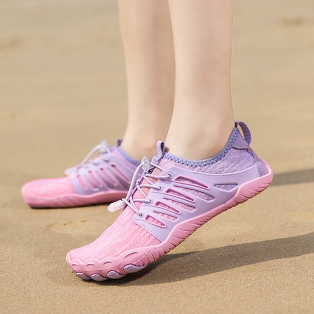 Zapatos de escalada transpirables resistentes al desgaste para mujeres (Rosa púrpura40) Likrtyny Tenis De Mujer Tenis De Hombre