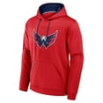 thumbnail image 2 of Men's Fanatics  Red Washington Capitals Defender Pullover Hoodie, 2 of 3