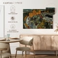 thumbnail image 5 of Elephant Stock Crescent Of Houses Ii Wall Art - Horizontal Canvas Wall Art - Living Room Wall Decor - Places Canvas - Orange And Green Decor By Egon Schiele - 12" x 8", 5 of 8