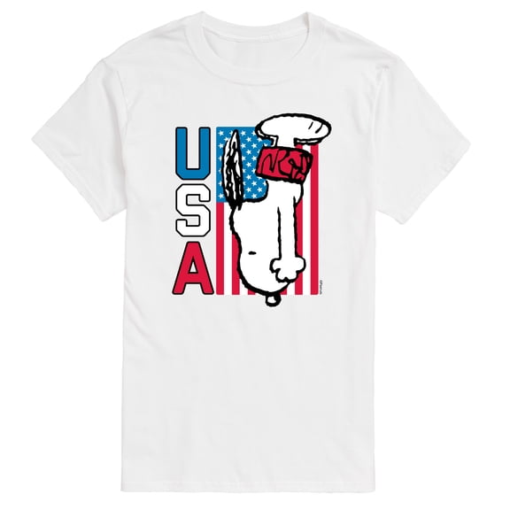 Peanuts - USA Diving - Men's Short Sleeve Graphic T-Shirt