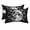 Black, White, Silver, variant on Grey Moon Outdoor Pillows for Chaise Lounge Chair Waterproof Lumbar Pillows with Insert&Adjustable Elastic Strap Beach Headrest Pillow Modern Abstract Minimalist Stars Artwork Pillow for Pool 11"x16"