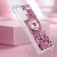 thumbnail image 5 of Funda para Xiaomi Redmi Note 13 Pro Plus 5G con Brillo Líquido Flotante, Purpurina, Parachoques y Anillo Giratorio Soporte, 5 of 5