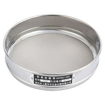 Haful Strainers 1 Piece Laboratory Sieve Diameter 20 Cm From 10 Mesh to 200 Mesh Stainless Net Plating Body Test Sieve Standard Test Sieve, A Sample Sieve