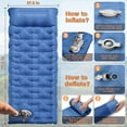 thumbnail image 3 of Colchón Inflable Autoinflable para Camping Oramoose con Almohada y Bomba, 3 of 9