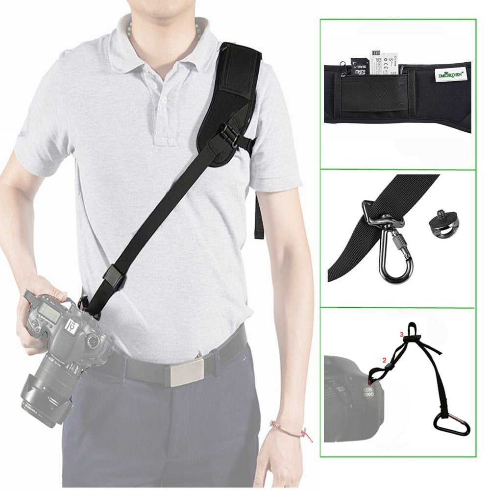 IMORDEN Flash F1 Adjustable Camera Sling Shoulder Neck Strap for DSLR