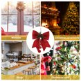 thumbnail image 2 of Raindrops Hanging Ornament Glitter Xmas Bowknot Red Foam 1Pcs, 2 of 8