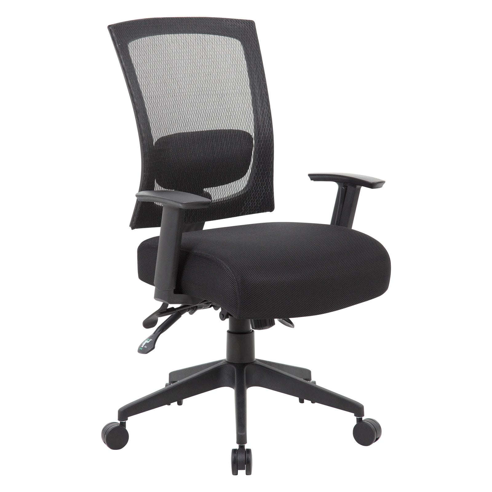 Boss Mesh Back Commercial Grade Office Task Chair with 3 Paddles