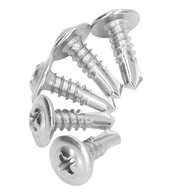 Tornillo autorroscante tornillos de cabeza redonda con ranuras cruzadas resistentes a la oxidación de alta resistencia para componentes de fábrica ANGGREK Otros