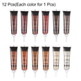 thumbnail image 3 of Uxcell 12 Colors Wood Filler Wood Scratch Repair Kit, Red Series, 3 of 7