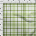 thumbnail image 3 of oneOone Velvet Light Green Fabric Tartan Quilting Supplies Print Sewing Fabric By The Yard 58 Inch Wide, 3 of 4