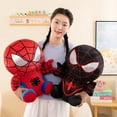 thumbnail image 5 of Peluches de Spider Man de Marvel de Anime, muñecos de peluche de 25 cm, decoración de Spider Man, almohada para habitación, muñecos de peluche, juguetes para niños, regalos, 5 of 5