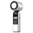 thumbnail image 1 of Handheld Fan Usb Charging Adjustable Speed Digital Display Fan,C, 1 of 5