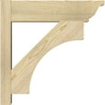 thumbnail image 3 of Ekena Millwork 6"W x 20"D x 20"H Westlake Rough Sawn Traditional Outlooker, Douglas Fir, 3 of 4