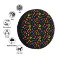 thumbnail image 4 of Goofa Berries Pattern Universal Tire Cover for Jeep, SUV, Truck, and Trailer – Waterproof, UV-Resistant,Easy to Install, Fits 14"-17" Tires-16 inch, 4 of 6