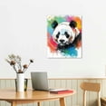 thumbnail image 3 of JEUXUS Canvas Print Poster Panda Watercolor Print Canvas Wall Art Poster Panda Watercolor Canvas Print Painting Poster Wall Decor Gifts No Frame, 3 of 5