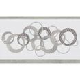 thumbnail image 4 of Authentic Hotel and Spa  Turkish Cotton Circles Embroidered Light Grey 3-piece Towel Set, 4 of 5