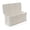 White-Rectangle, variant on White Rectangle Cable Management Box Synthetic Rattan Organizer for Routers and Hubs