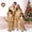 Dad:Khaki, variant on Holzkary Christmas Matching Family Satin Pajama Set,Contrast Trim Lapel Button Down Long Sleeve Top & Long Pants Jammies Set,2-Piece Soft Loungewear Family Xmas Holiday Nightwear Black L