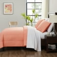thumbnail image 2 of Mainstays 7 Piece Reversible Bed in a Bag Comforter Set with Sheets, Coral, Queen, 2 of 7