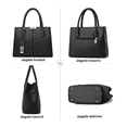 thumbnail image 3 of Moda Casual Gran Capacidad Bolsos Lady Tote Lab.G Negro, 3 of 5