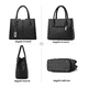 thumbnail image 3 of Moda Casual Gran Capacidad Bolsos Lady Tote Lab.G Negro, 3 of 5