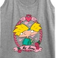 thumbnail image 3 of Hey Arnold! - Valentine's My Love - Women's Racerback Tank Top, 3 of 5