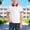 B Red, variant on Afuyipoi Boys T-Shirt (For 3-14), Soft Cotton Short Sleeve Striped Button-Up Casual Pullover Top Dark Blue 14-15 Years
