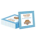 thumbnail image 2 of 50pcs Oktoberfest Party Supplies Napkins - Oktoberfest Blue and White Paper Luncheon Napkins for Oktoberfest Table decorations, 2 of 5