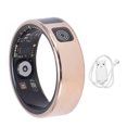 thumbnail image 2 of Stainless Smart Ring with APP Display Screen Multiple Sports Modes IP68 Water Resistant Stainless Steel 18mAh Smart Fitness Ring for Cycling Running, 2 of 7
