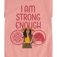 thumbnail image 3 of Disney Princess - I Am Strong Enough - Youth Girls Fitted Short Sleeve T-Shirt, 3 of 5