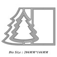 thumbnail image 5 of Plantillas para álbumes de recortes Ammsochy con marco de árbol de metal 3D, 20,6 x 14,6 cm, 5 of 5
