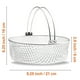 thumbnail image 2 of Cesta de malla para freidora de aire de 21CM, cesta de vapor de acero inoxidable para freidora de aire, cesta para verduras para freír con aire de metal con asa, accesorio para freidora de a, 2 of 5