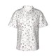 thumbnail image 1 of Fotbe Funny Chicken Camisa Hawaiana para Hombre Unisex – Camisa Casual de Verano con Botones de Manga Corta de Algodón y Lino,Large, 1 of 7