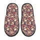 thumbnail image 1 of Balery Skull rock record artist Pantuflas de Casa de Felpa Silenciosas con Diseño Estampado, Zapatillas Cómodas Antideslizantes de Algodón para Interior-Medium, 1 of 8