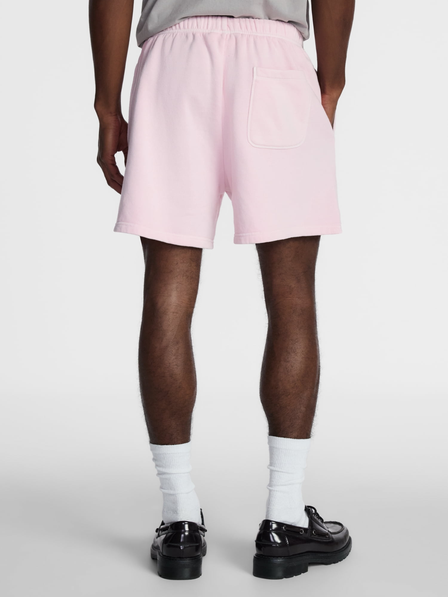 No Boundaries Fleece Jogger Shorts, 6" Inseam, Men's Sizes XS-5XB